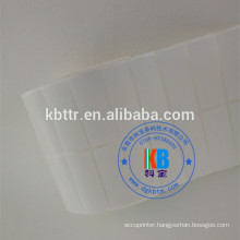 semi glossy blank thermal coated paper adhesive shipping packaging label